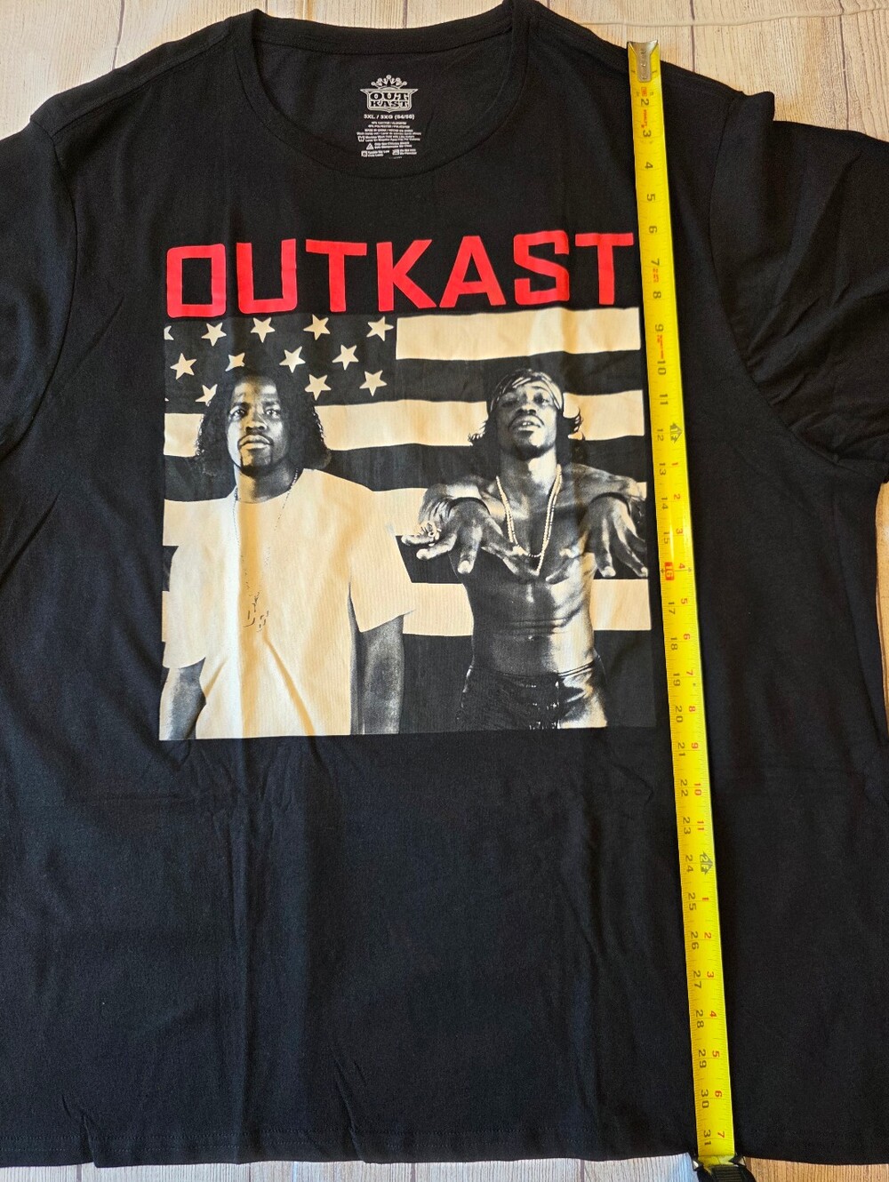 OutKast Men's Size 3XL Shirt Men's Black Stankonia Album Cover Music Tee New - Picture 6 of 6